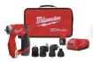 תמונה של סט מברגת מתקינים Milwaukee M12 FUEL™ 2505-22 – פתרון 4 ב-1 לעבודה מדויקת בנגישות מקסימלית