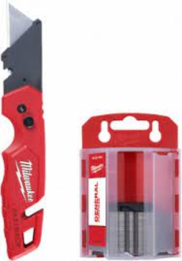 תמונה של סכין יפנית Milwaukee Fastback עם מחסנית להבים – דגם 48-22-1504