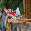 תמונה של מסור עגול 18V נטען ''6.5 FUEL דגם M18CCS55 גוף בלבד Milwaukee 2833-20
