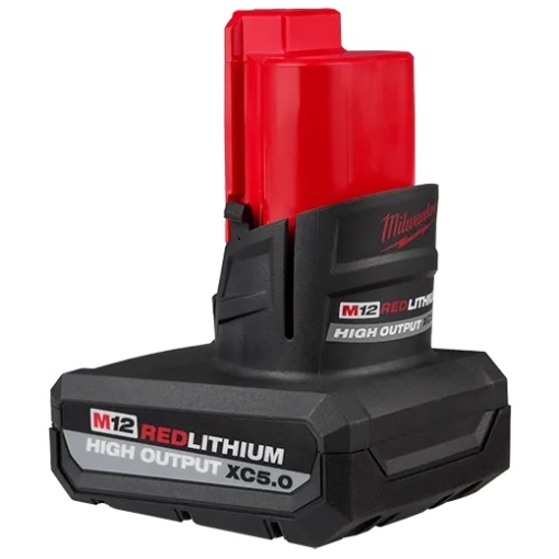 תמונה של סוללת Milwaukee M12 HIGH OUTPUT XC5.0 12V 5.0Ah