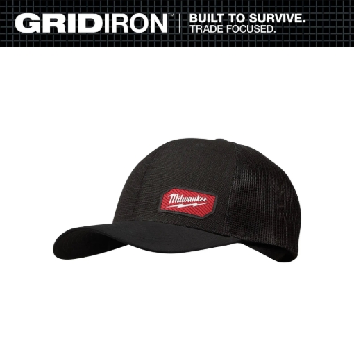 תמונה של כובע מילווקי מקצועי Milwaukee Gridiron Snapback – כובע מצחייה עמיד לעבודה ויומיום