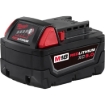 תמונה של זוג סוללות Milwaukee M18 REDLITHIUM XC5.0 18V 5.0Ah