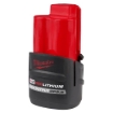 תמונה של סוללת מילווקי 12V 2.5Ah קומפקטית מקורית – Milwaukee M12 HIGH OUTPUT CP2.5 | מק"ט 48-11-2425