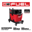 תמונה של שואב אבק רטוב/יבש M18 FUEL™ בנפח 9 גלון (18 ליטר) 36V  עובד עם זוג סוללות