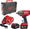 תמונה של מפתח אימפקט "3/4 נטען 18V + שתי סוללות 5.0AH MIlwaukee