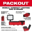 תמונה של פנס הצפה נטען Milwaukee M12 ב-1400 לומן – עם טעינת USB ותאימות PACKOUT 2356-20