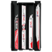 תמונה של מארז 22 להבי מסור חרב Milwaukee SAWZALL בארגונית PACKOUT מקצועית