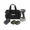 תמונה של מברגת מפתח רטיטה 20V + שתי סוללות 4.0AH WORX WE272.9