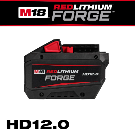 תמונה של סוללת Milwaukee M18™ REDLITHIUM™ FORGE™ 12.0 Ah – דגם 48-11-1813
