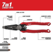 תמונה של פלייר קומבינציה Milwaukee 7-in-1 High-Leverage – כלי רב-תכליתי מקצועי לחשמלאים (דגם 48-22-3078)
