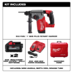 תמונה של פטישון נטען Milwaukee M18 FUEL 2912-22 – עוצמת קידוח SDS Plus ללא פשרות (כולל 2 סוללות 6Ah)