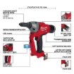 תמונה של אקדח ניטים נטען מקצועי ¼” מסדרת Milwaukee M18 FUEL עם ONE-KEY™ (גוף בלבד) 2660-20 / M18 ONEFPRT